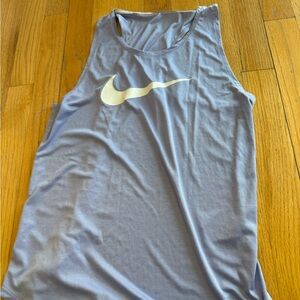 Nike Run Lavendar Muscle Tank Top